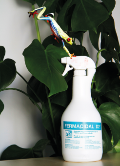 Fermacidal D2 surface disinfectant, spray bottle for cell biology 